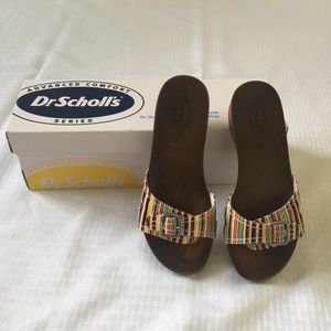 Dr. Scholl’s multi color sandals